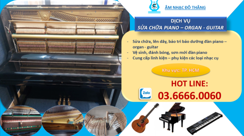 Lên dây và canh chỉnh đàn piano tại Phường Phước Long, TP. HCM