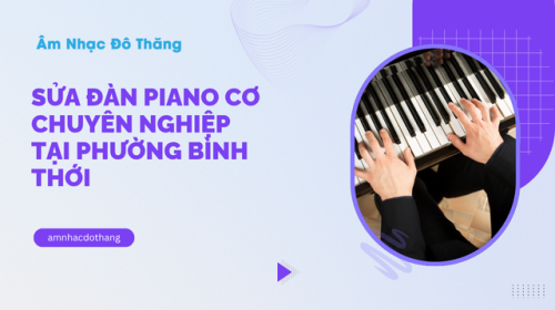 Sửa Đàn Piano Cơ Chuyên Nghiệp Tại Phường Bình Thới