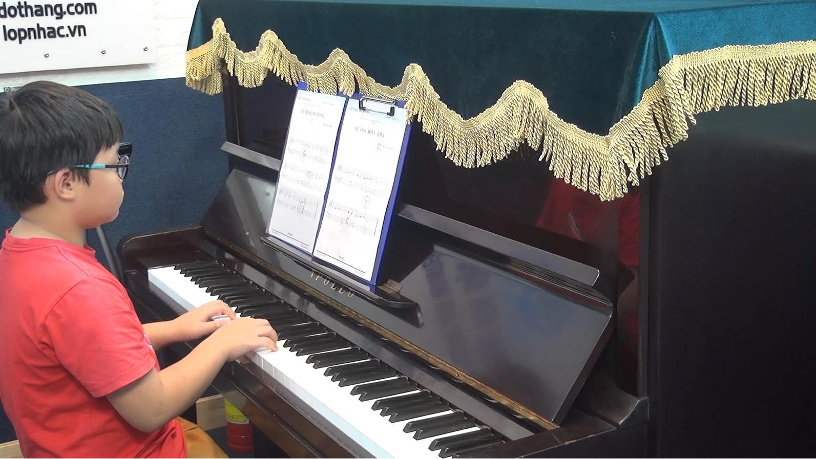 Học đàn Piano ở gần chung cư Bộ Công An (cũ), P. An Khánh