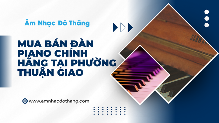Mua Bán Đàn Piano Chính Hãng Tại Phường Thuận Giao tại âm nhạc đô thăng