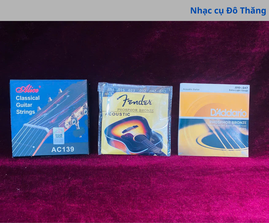 Dây Đàn Guitar Acoustic D'Addario EJ15 [Size 10]