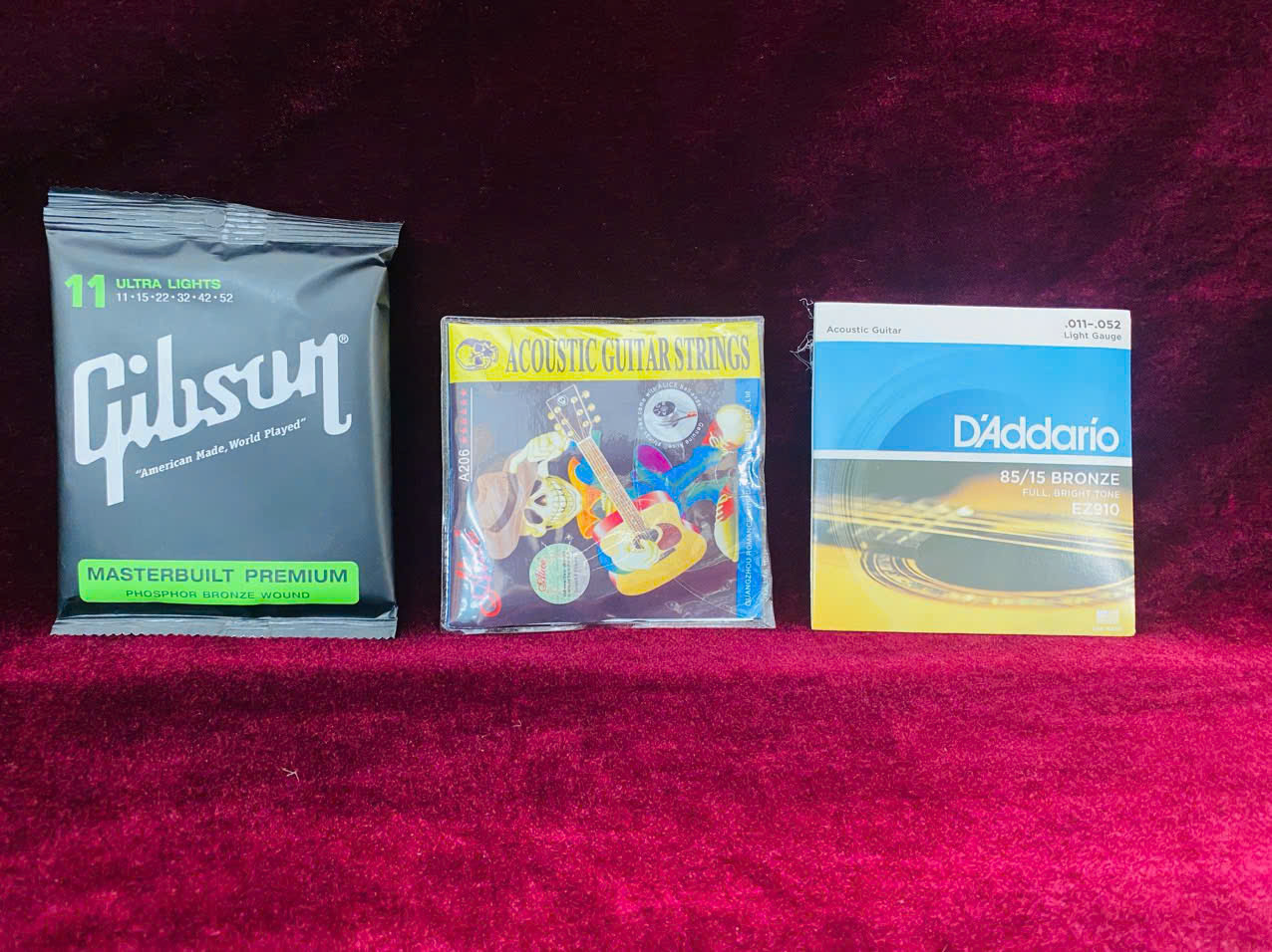 Dây Đàn Guitar Acoustic D'Addario EZ910 [Size 11]