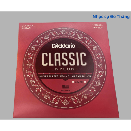  Dây Đàn Guitar Classic D’Addario EJ27N